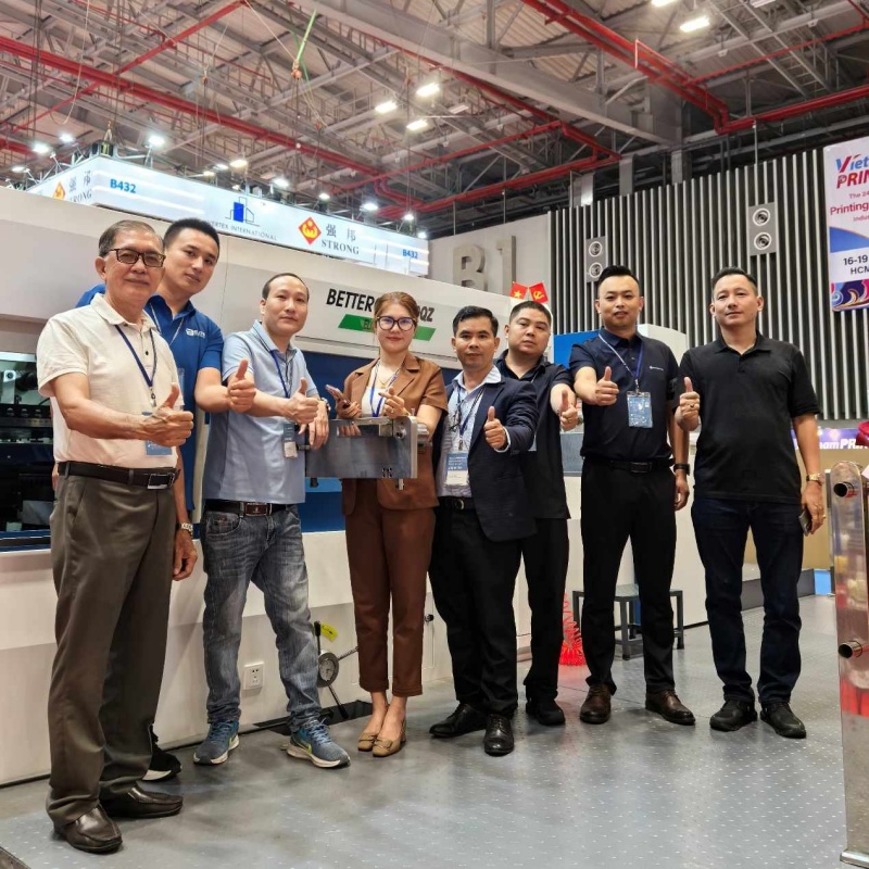 BETTERCUT Wraps Up Successful Participation at Vietnam Print Pack 2025 with the 1650QZ Flatbed Die-Cutting Machine